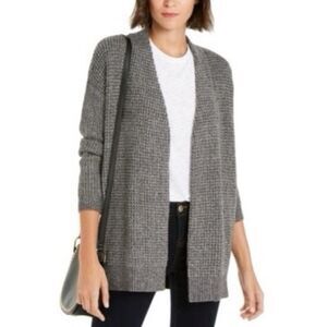 INC Waffle Stitch Cozy Cardigan Sweater